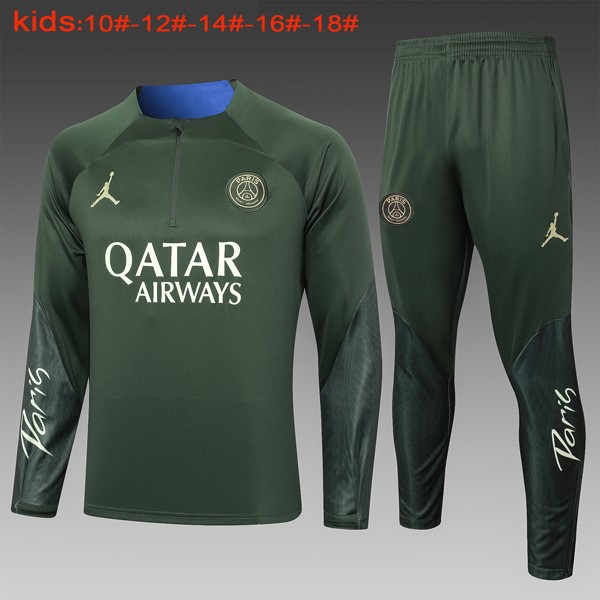 Ninos Sudadera De Training PSG 2024/25 Verde